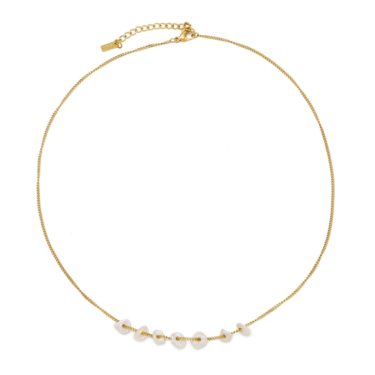 Freshwater Pearl Cluster Necklace — Isle