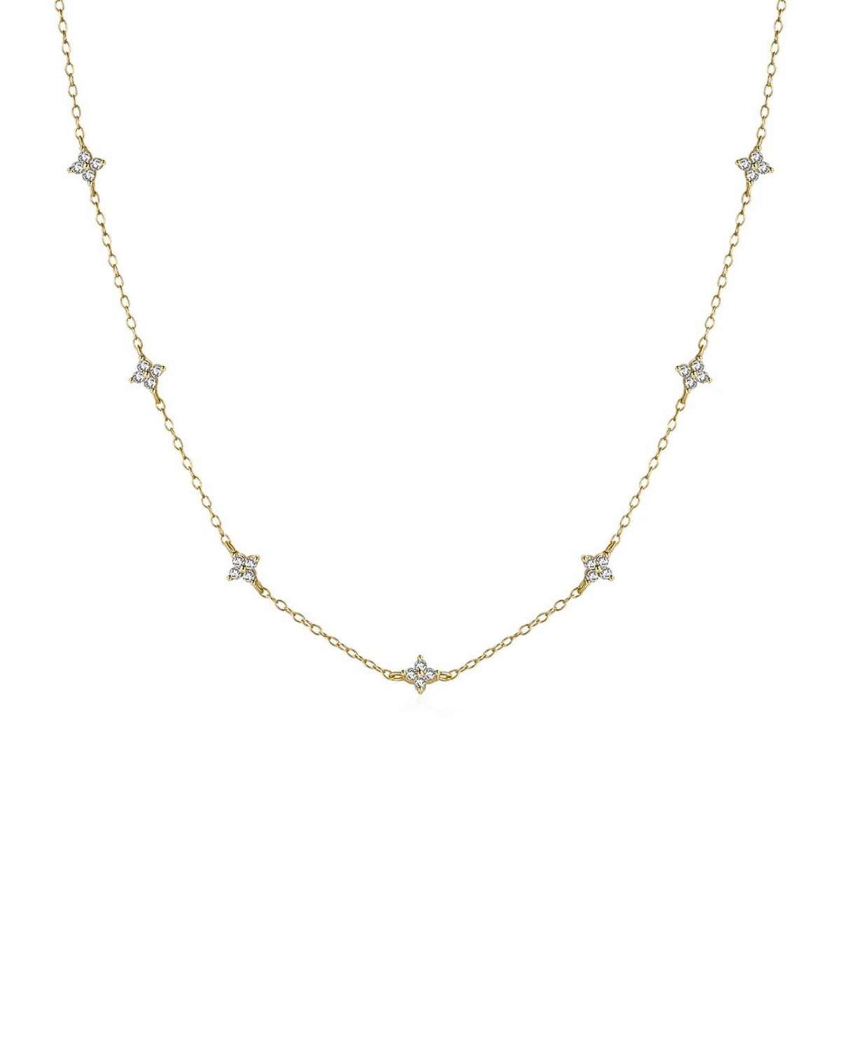 Star Station Chain Necklace — Kali