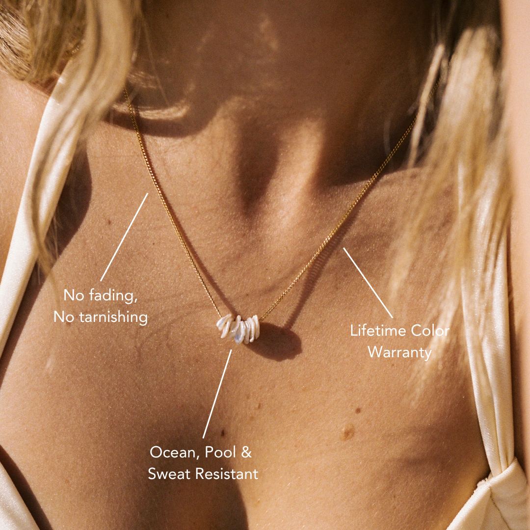 Freshwater Pearl Cluster Necklace — Isle