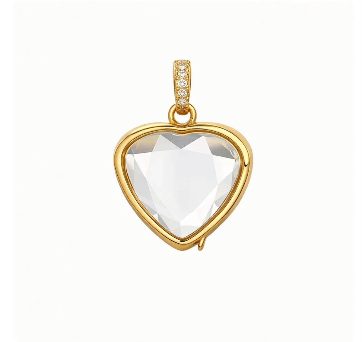 Keepsake Locket Necklace with Charm Options