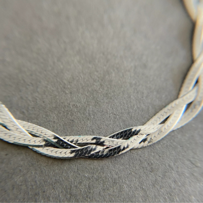 Braided Chain Bracelet — Palm