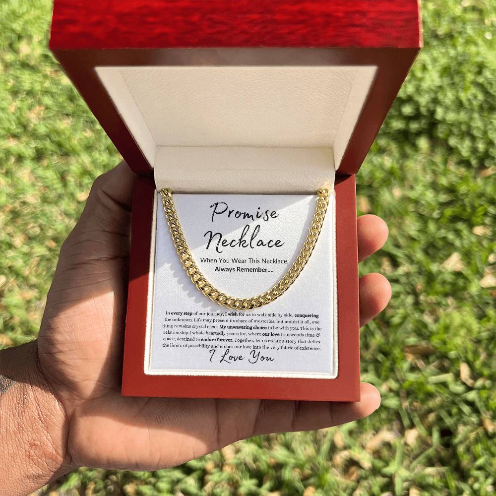 Cuban Link Gift Necklace, 5 mm — Promise