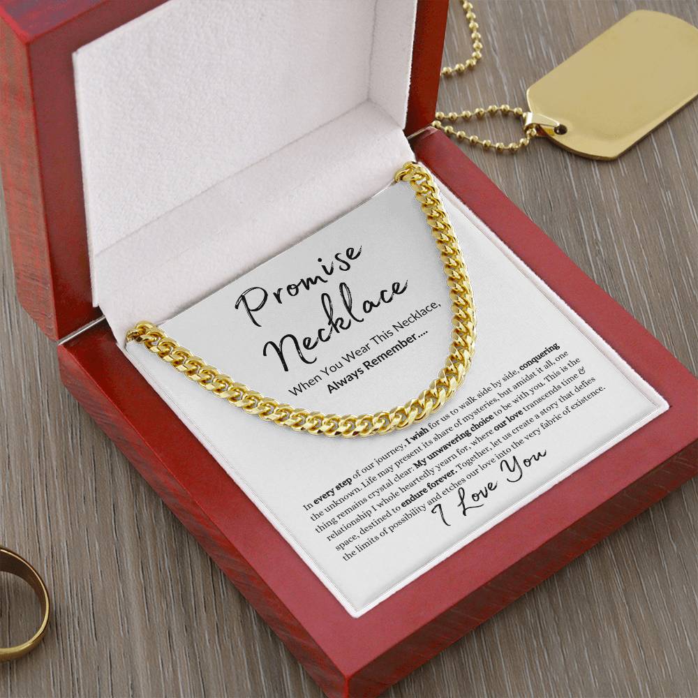 Cuban Link Gift Necklace, 5 mm — Promise