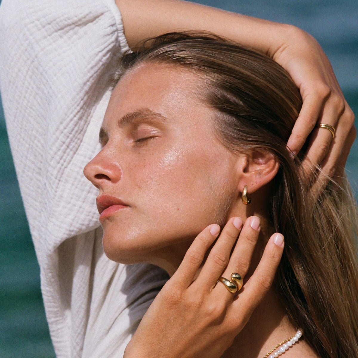 Open Wrap Statement Ring — Double Twist