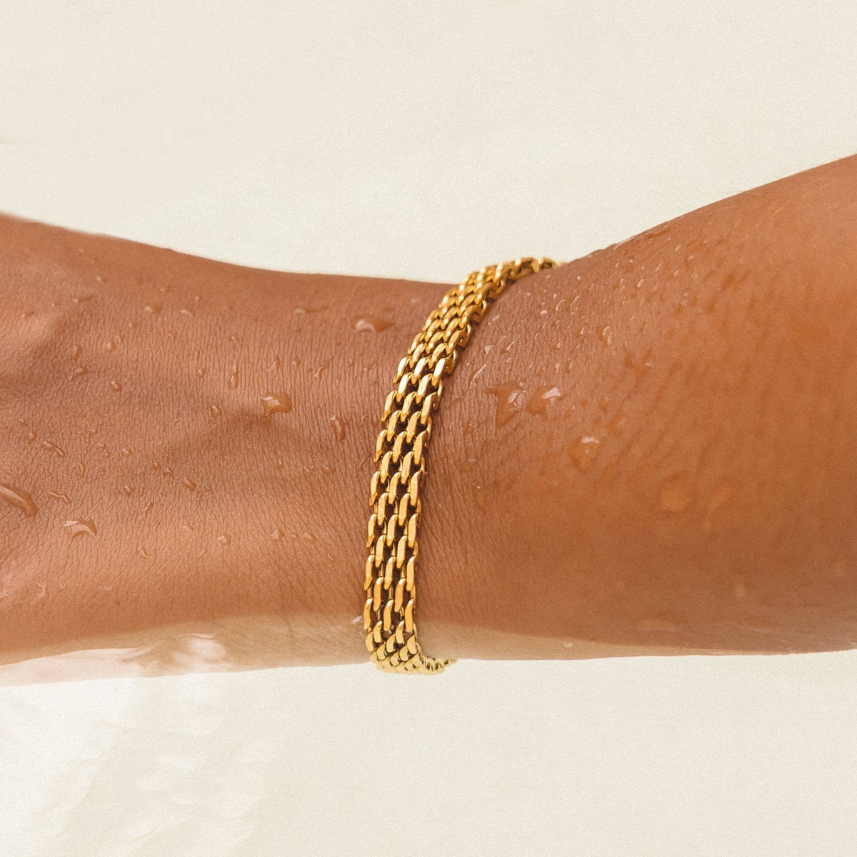 Woven Chain Bracelet, 6 mm — Sifnos