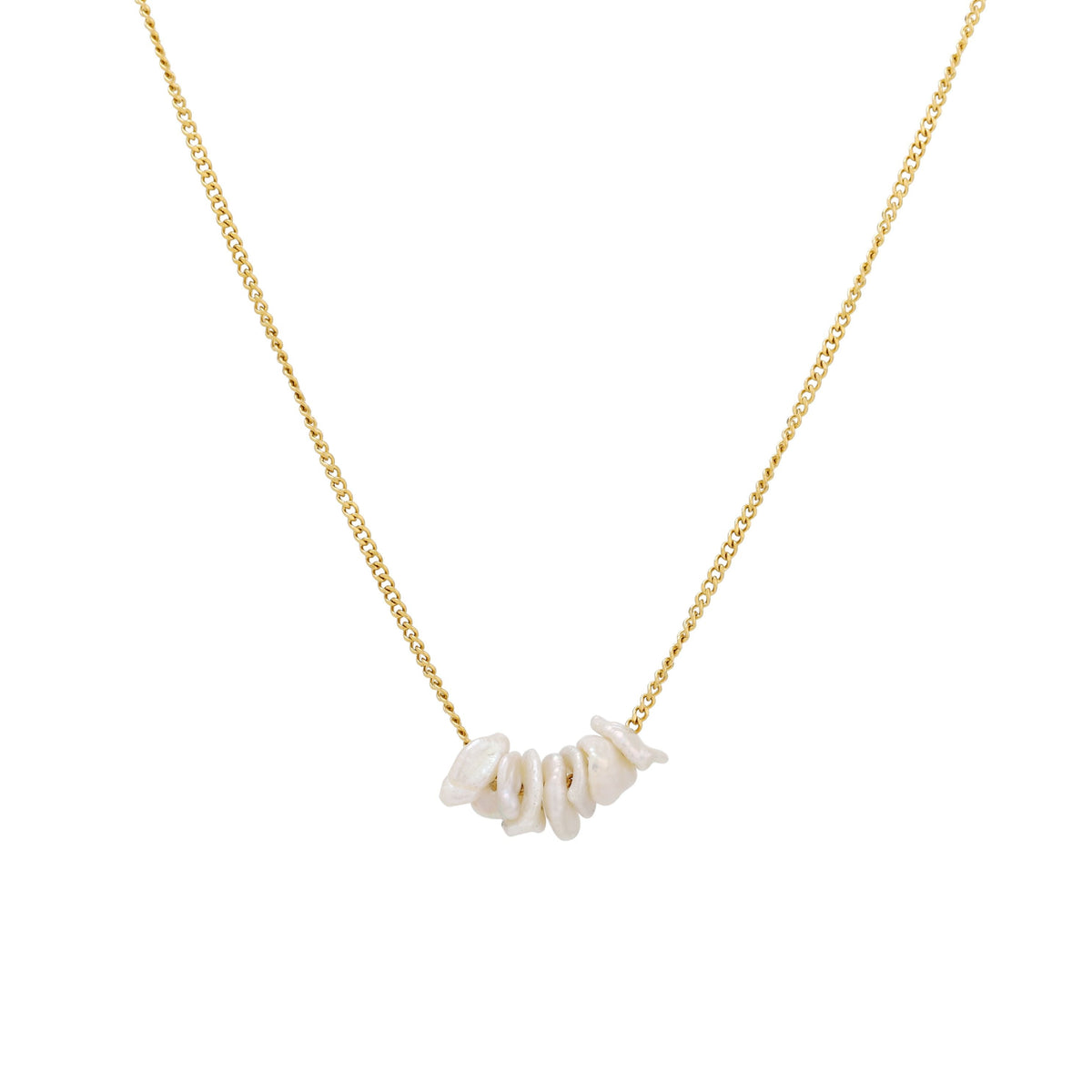 Freshwater Pearl Cluster Necklace — Isle