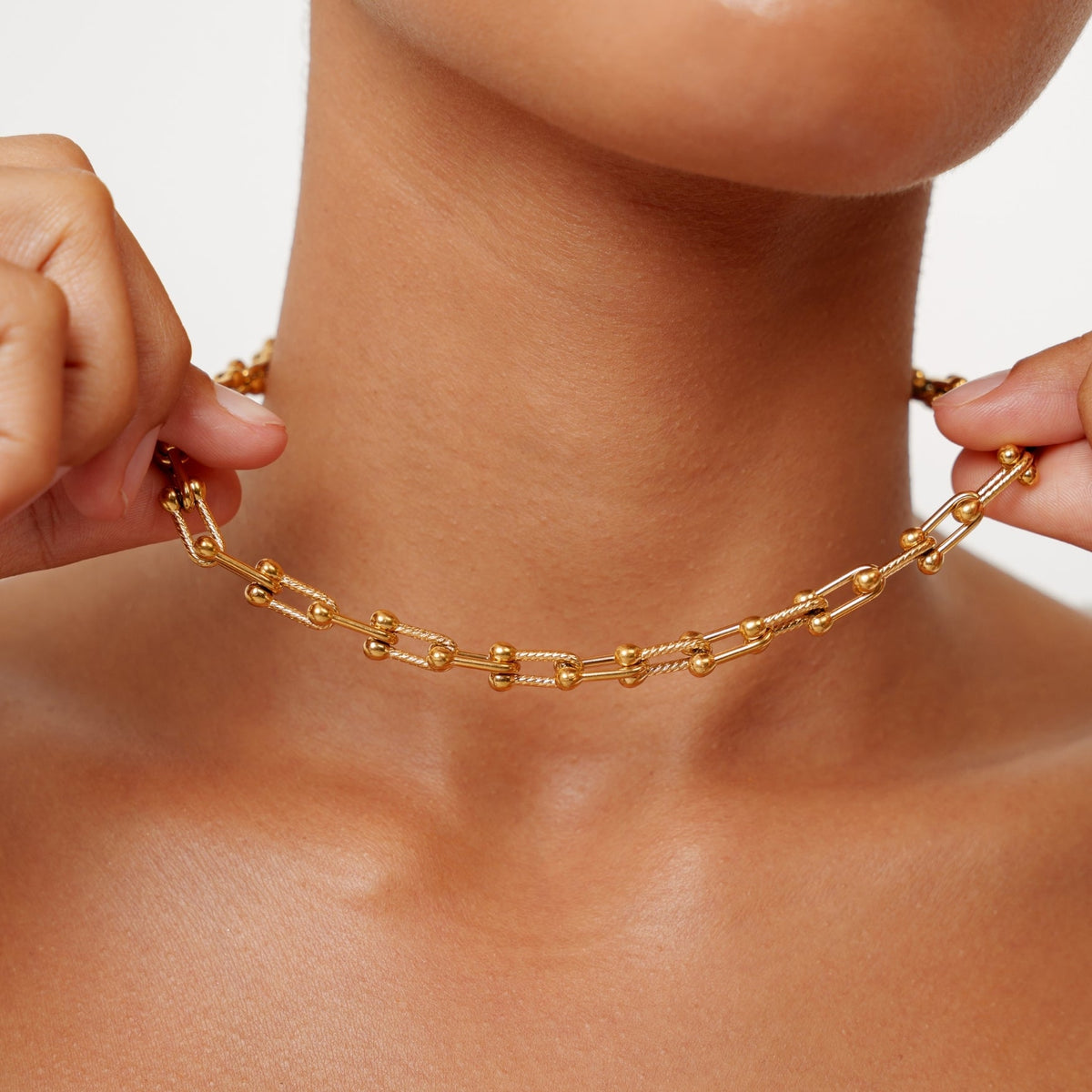 Paperclip Link Choker, 5.3 mm — Island Links
