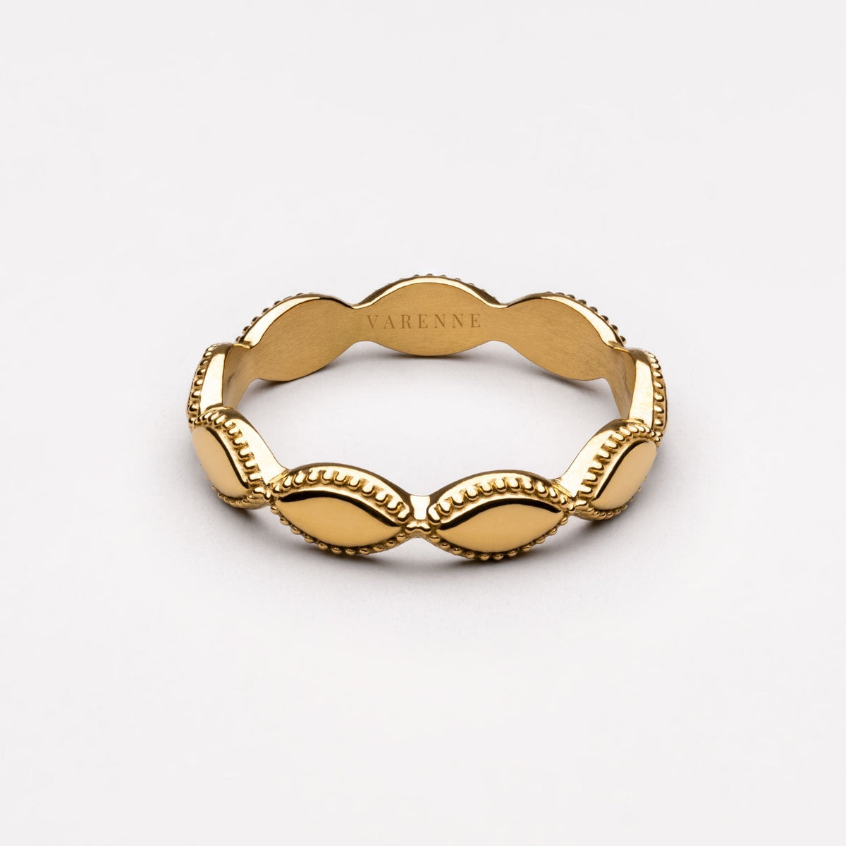 Marquise Motif Band Ring, 4 mm — Aphrodite