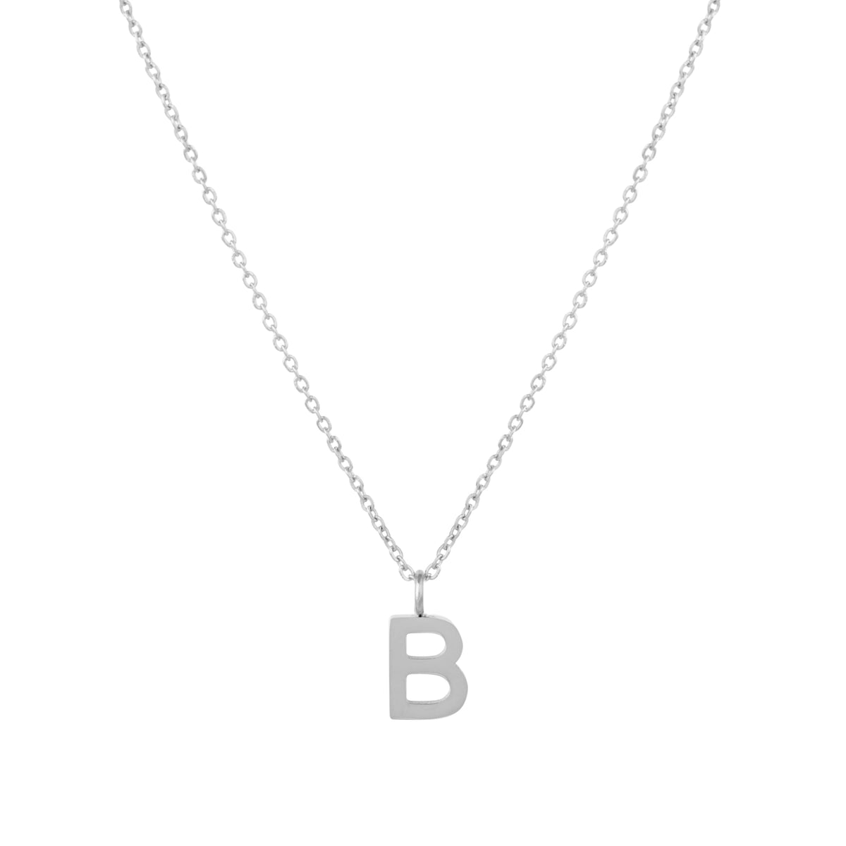 Initial Letter Pendant Necklace, A–Z, 45 cm