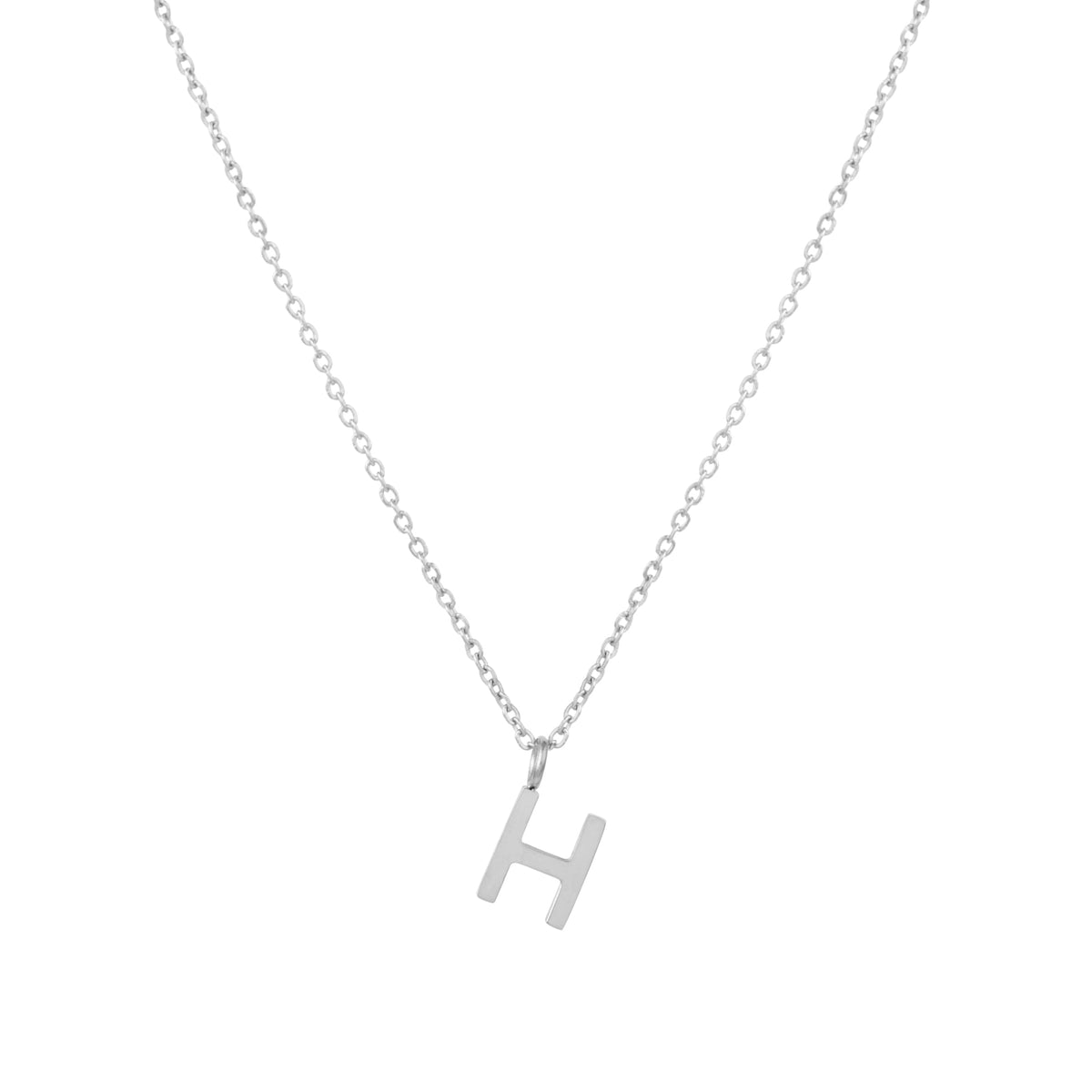 Initial Letter Pendant Necklace, A–Z, 45 cm