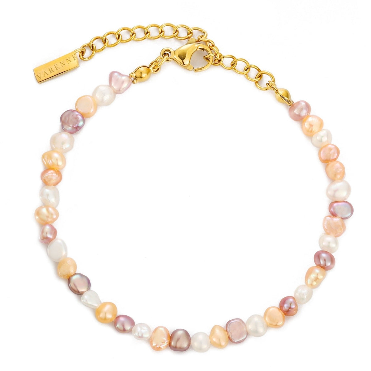 Pink Freshwater Pearl Bracelet — Perla Rosa