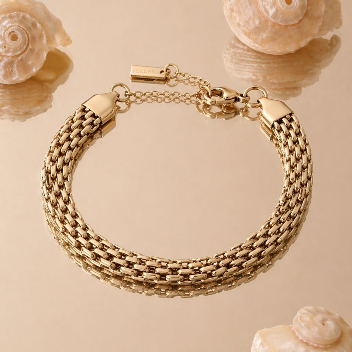 Woven Chain Bracelet, 6 mm — Sifnos
