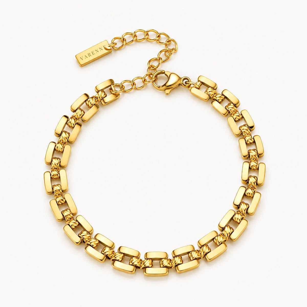 Link Chain Bracelet, 5.6 mm, Stainless Steel