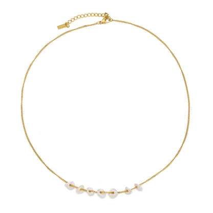 Freshwater Pearl Cluster Necklace — Isle