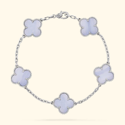 Five Clover Chain Bracelet