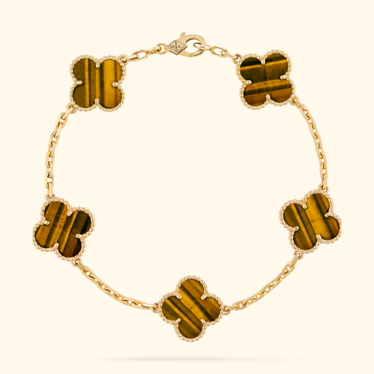 Five Clover Chain Bracelet