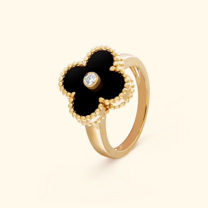 Adjustable Clover Top Ring