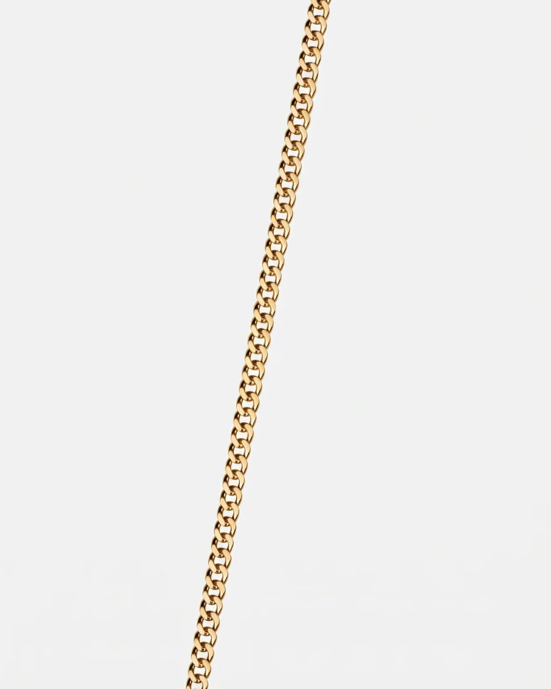 Men’s 1 Carat Lab-Grown Emerald Pendant Necklace, 18K Gold-Plated