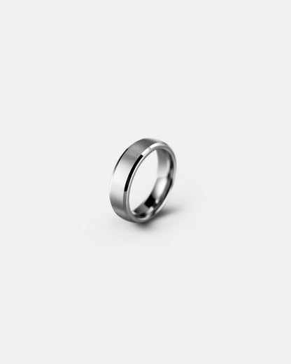 Matte Tungsten Carbide Band Ring, 6 mm