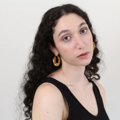 Broad Disc Hoop Earrings — Lille