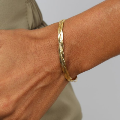 Braided Chain Bracelet — Palm