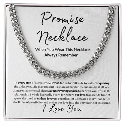Cuban Link Gift Necklace, 5 mm — Promise