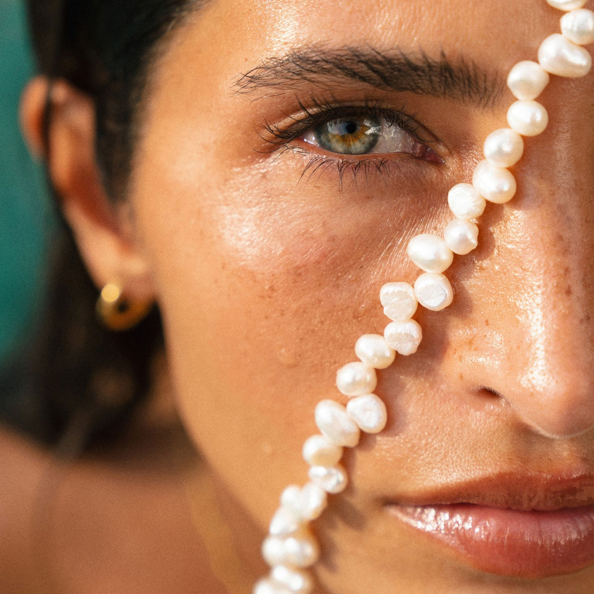 Irregular Freshwater Pearl Choker, 36–41 cm — Sunseeker