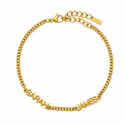 Bold Name Bracelet