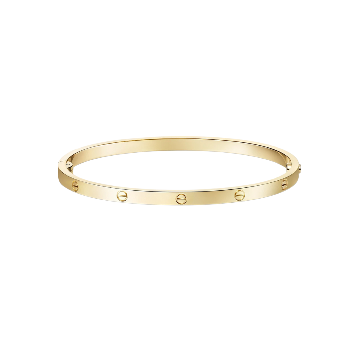 Slim Screw Detail Bangle — Love Refined