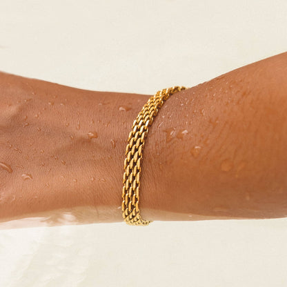 Woven Chain Bracelet, 6 mm — Sifnos