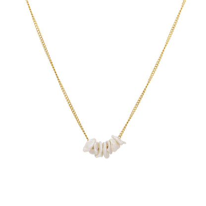 Freshwater Pearl Cluster Necklace — Isle