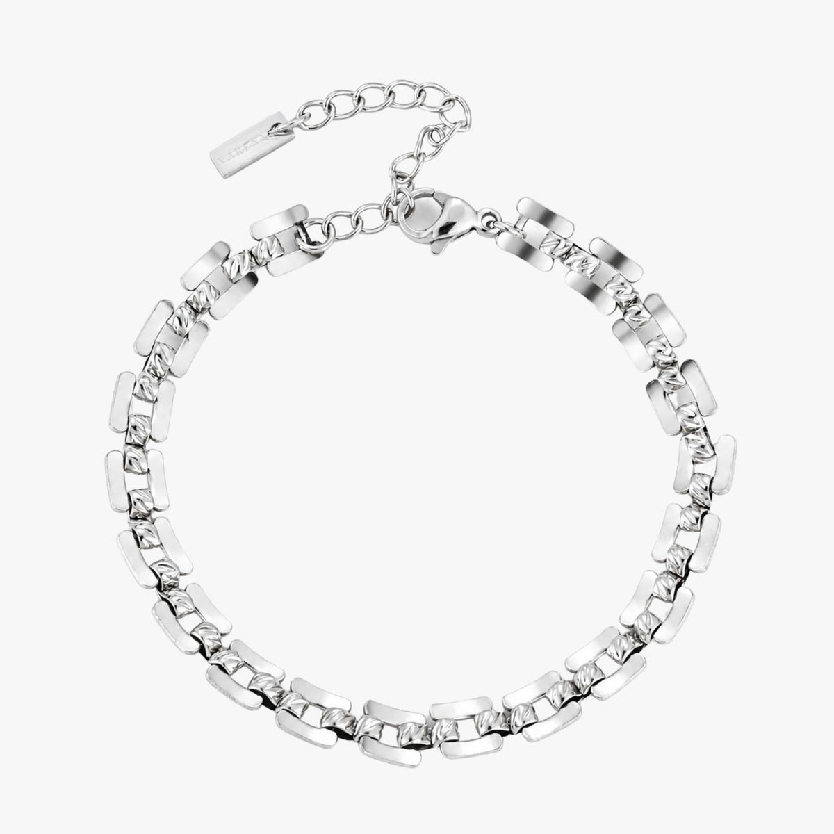 Link Chain Bracelet, 5.6 mm, Stainless Steel