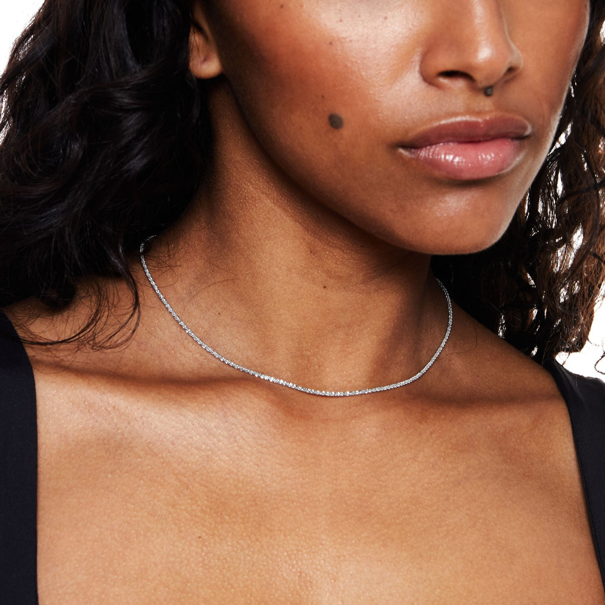 Fine Link Chain Necklace, 1.8 mm × 39 cm — Piana