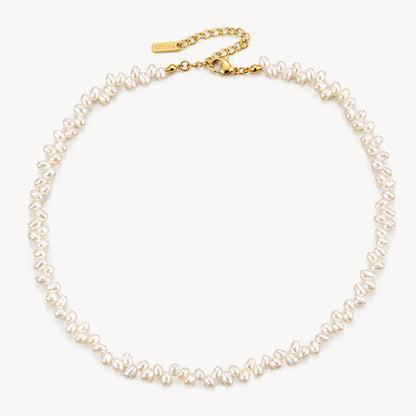 Freshwater Pearl Choker Necklace — Dolce