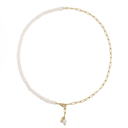 Freshwater Pearl Double-Wrap Anklet — La Plage