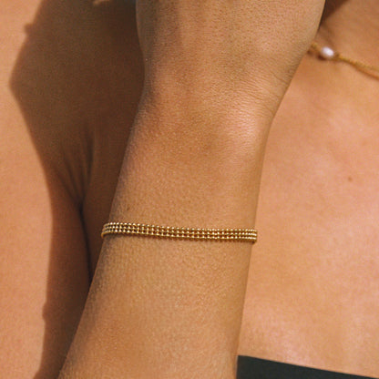Woven Chain Bracelet, 4.4 mm — Paloma