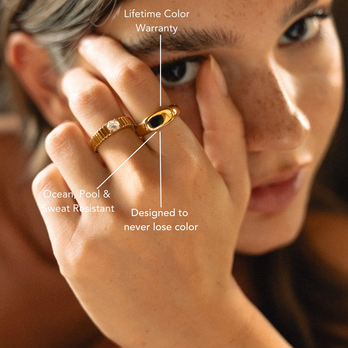 Plain Oval Signet Ring, Steel — Everyday