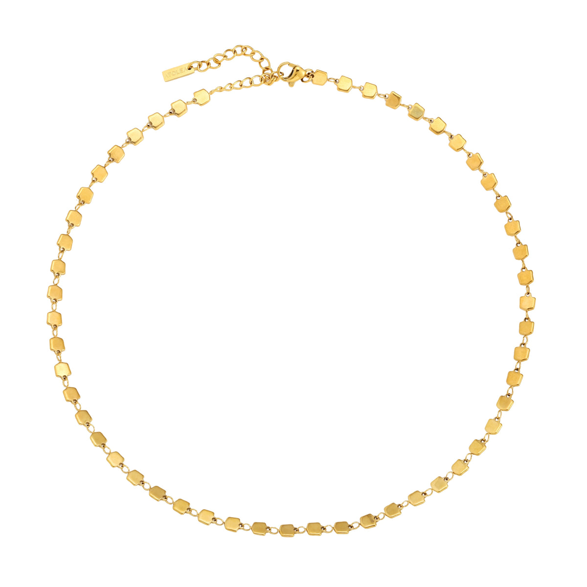 Round Disc Chain Choker, 39 cm — Ilios