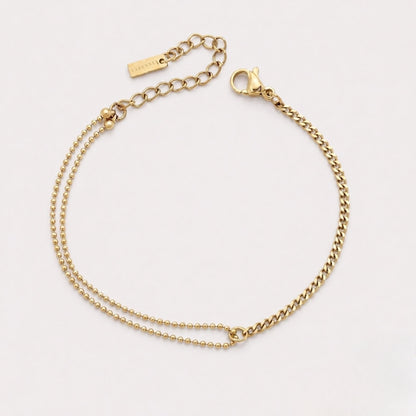 Split Chain Bracelet, 16 cm — Double Trouble