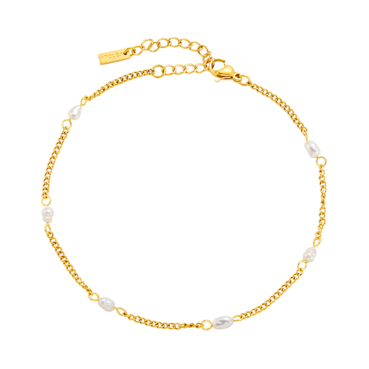 Freshwater Pearl Station Bracelet, 16 cm — Lovina