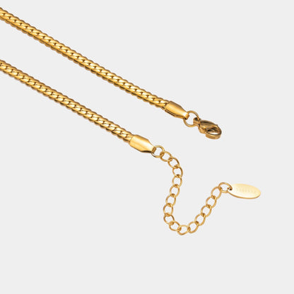 Curb Chain Choker, 3 mm × 36 cm — Classy