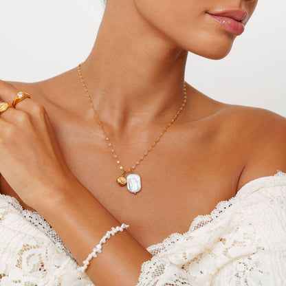 Freshwater Pearl Bracelet, Adjustable — Sunseeker