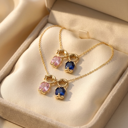 Two Forever Mine Necklaces and Ring Set