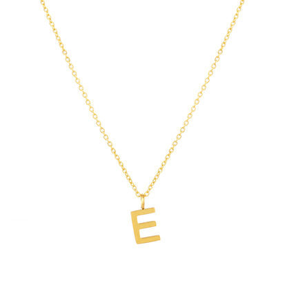 Initial Letter Pendant Necklace, A–Z, 45 cm