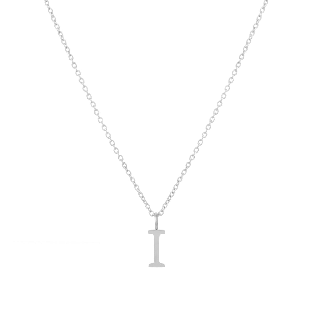 Initial Letter Pendant Necklace, A–Z, 45 cm