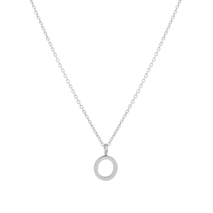 Initial Letter Pendant Necklace, A–Z, 45 cm