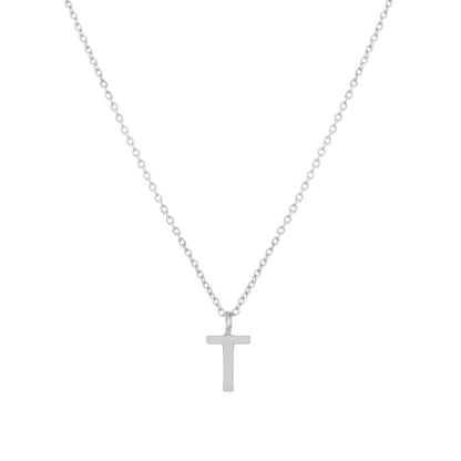 Initial Letter Pendant Necklace, A–Z, 45 cm