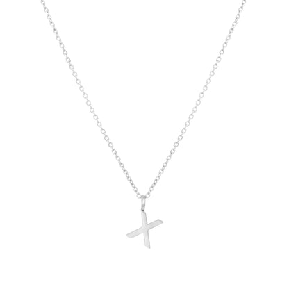 Initial Letter Pendant Necklace, A–Z, 45 cm