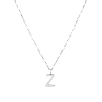 Initial Letter Pendant Necklace, A–Z, 45 cm