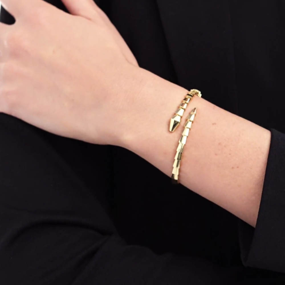 Segmented Open Wrap Bracelet — Astra